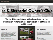 Tablet Screenshot of isobizclub.com